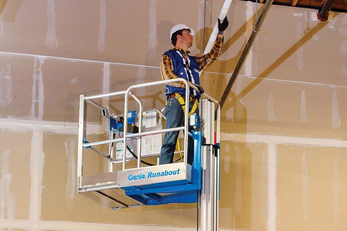 Equipo de elevación personal Genie GR-20 en almacén